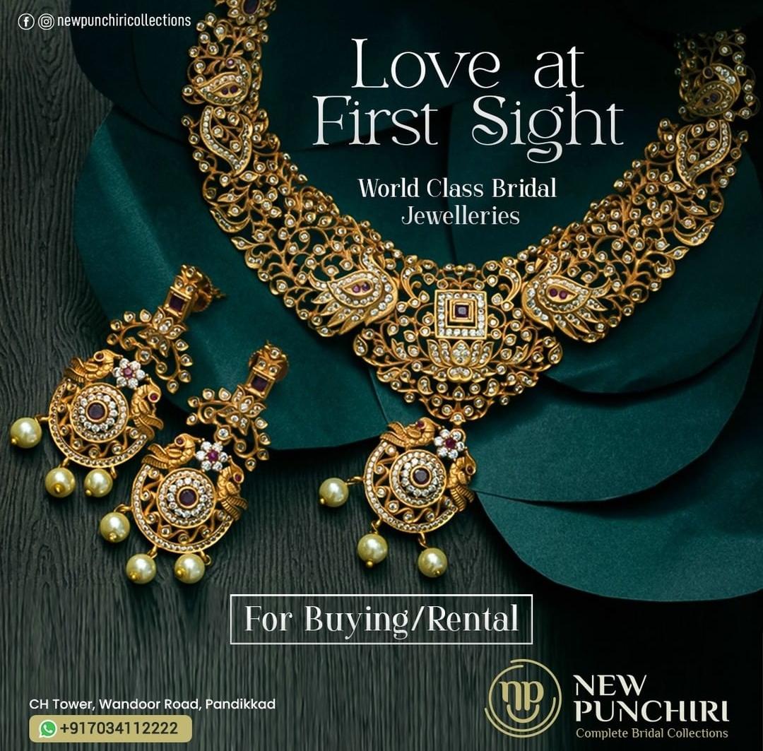 NEW PUNCHIRI COMPLETE BRIDAL COLLECTIONS PANDIKKAD